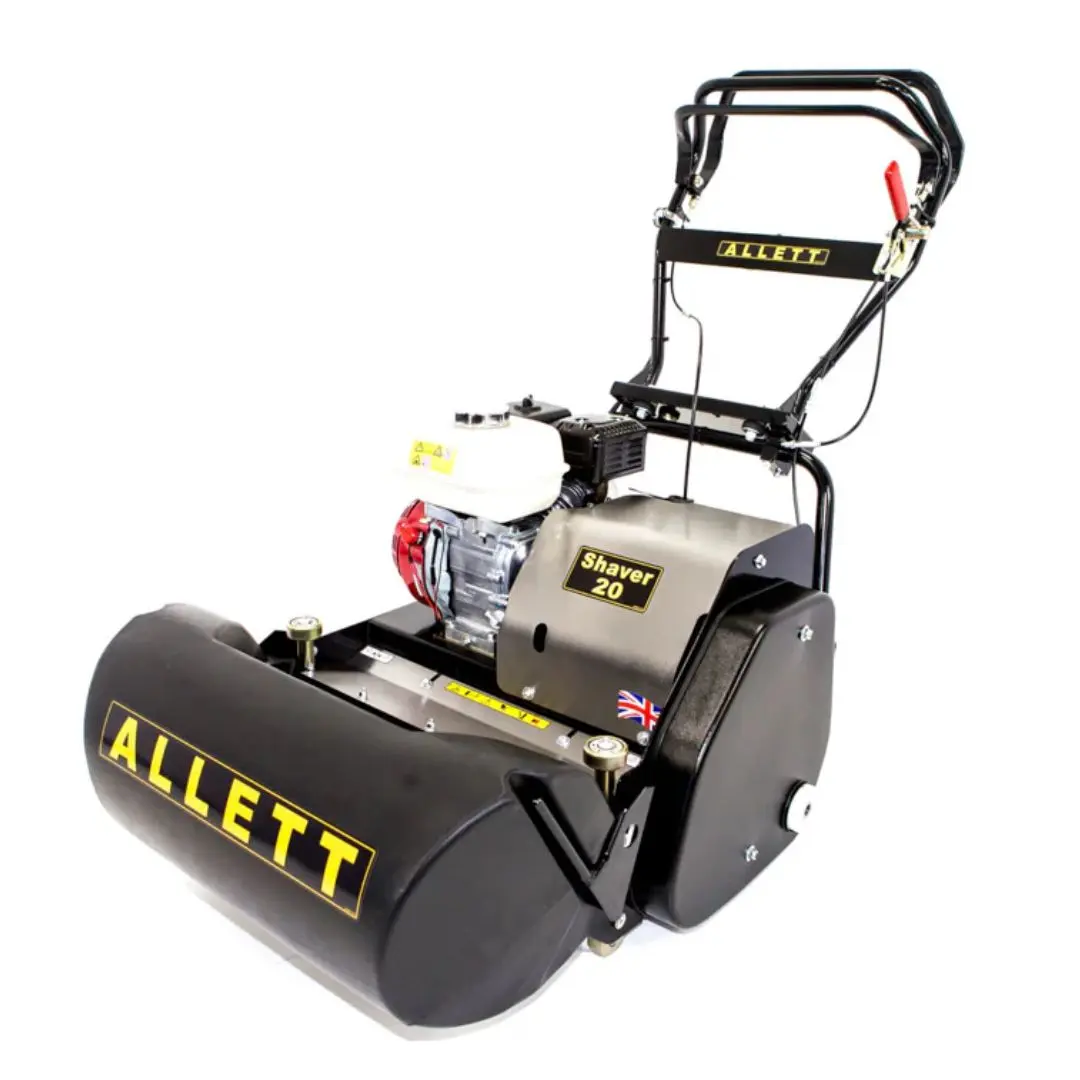 2-16.webp ALLETT Shaver 20 Professional Cylinder Mower 20 Inch Honda GX120 Self Propelled Fine Turf Mower - Image 1