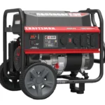 CRAFTSMAN 7500W Portable Gas Generator 389cc Engine 6000 Running Watts CO Alert Wheel Kit 120/240V
