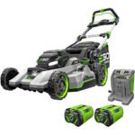 EGO Power+ 21 Inch Select Cut XP Self Propelled Lawn Mower 56V 10Ah Battery Touch Drive Kit