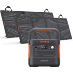 Jackery Explorer 2000 v2 2042Wh 2200 Watts Portable Power Station with 2 Solar Panels Included
