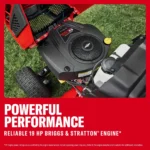 CRAFTSMAN T150 46 Inch Riding Lawn Mower 19 HP Briggs Stratton Automatic CVT 46 Inch Deck - Image 7