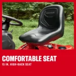 CRAFTSMAN T150 46 Inch Riding Lawn Mower 19 HP Briggs Stratton Automatic CVT 46 Inch Deck - Image 9