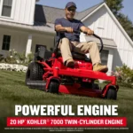 CRAFTSMAN Z5200 42 Inch Zero Turn Riding Lawn Mower 20 HP Kohler 7000 Engine 42 Inch Steel Deck - Image 5
