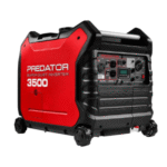 PREDATOR 3500W Super Quiet Inverter Generator 3000W Running Electric Start CO SECURE RV Ready