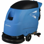 Global Industrial 18 in Electric Walk-Behind Auto Floor Scrubber, 120V, 12 Gal