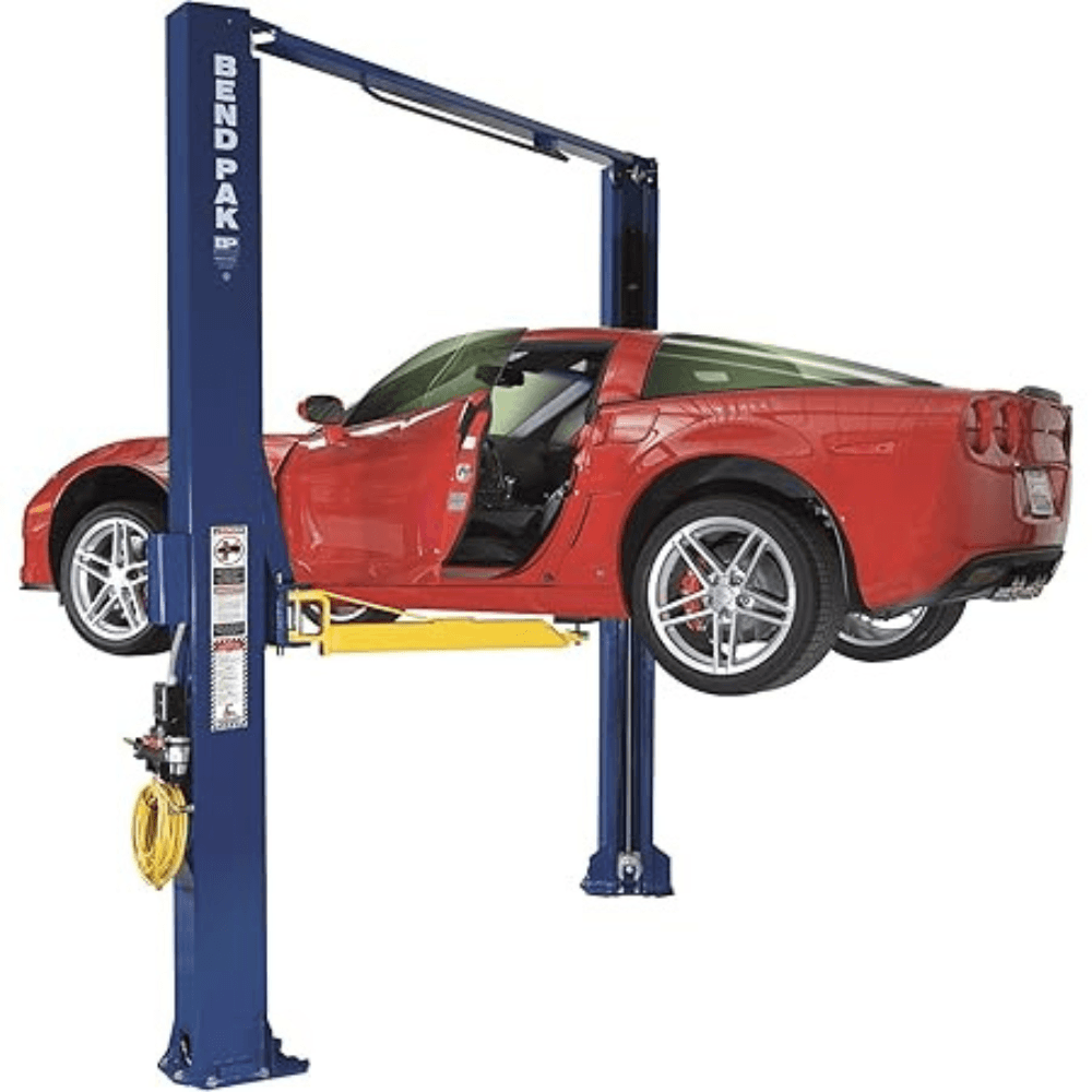 saybrokeeer-product-189-image-1.png BendPak XPR-10AS-LP Two-Post Lift – 10,000 lb. Capacity (Asymmetric) - Image 1