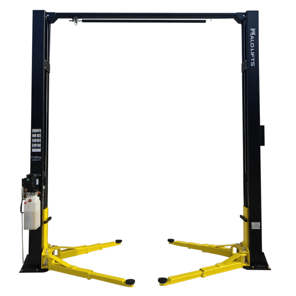 saybrokeeer-product-197-image-1.png HALO LIFTS Clear Floor 2 Post Car Lift – 10,000 LBS Capacity - Image 1