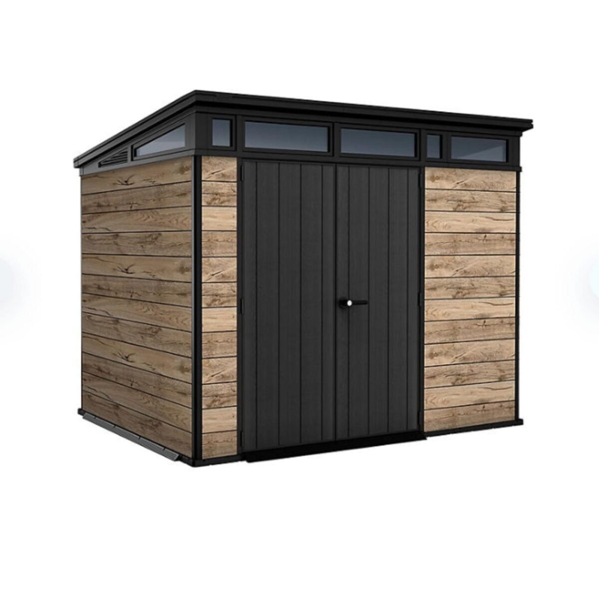 saybrokeeer-product-243-image-1.jpg Keter Signature Pine/Graphite DecoCoat Shed 9×7 - Image 1