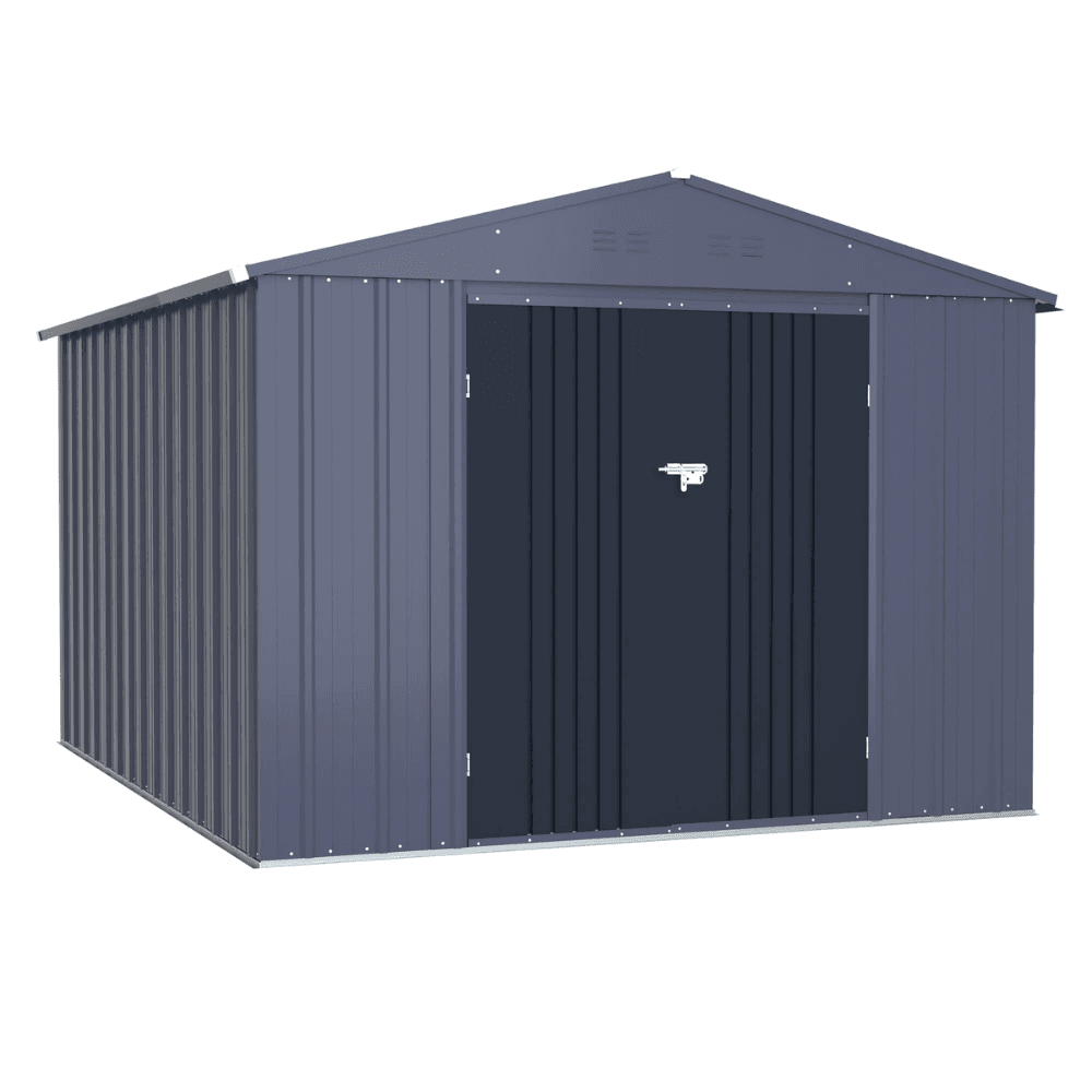 saybrokeeer-product-280-image-1.png Veikous 8 ft. x 12 ft. Outdoor Storage Shed with Lockable Door and Vents - Image 1