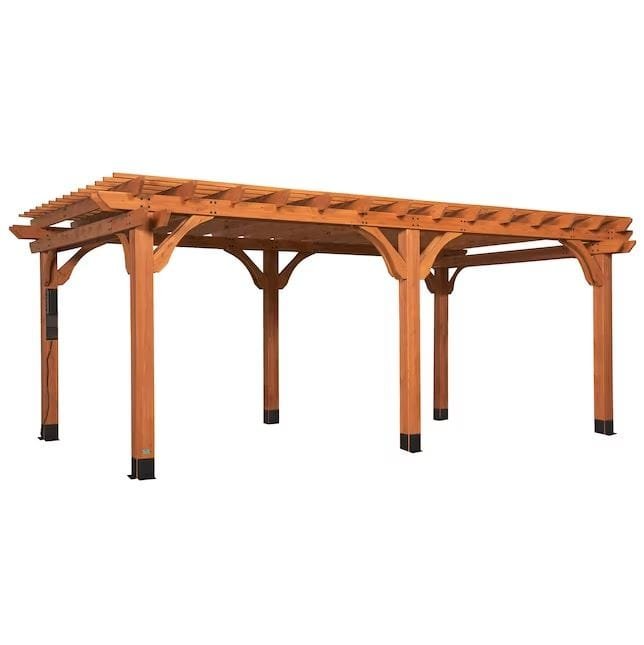 saybroker-product-60-image-1.png Backyard Discovery 20′ x 12′ Beaumont Pergola – Premium Cedar Wood, Sturdy & Elegant Design - Image 1